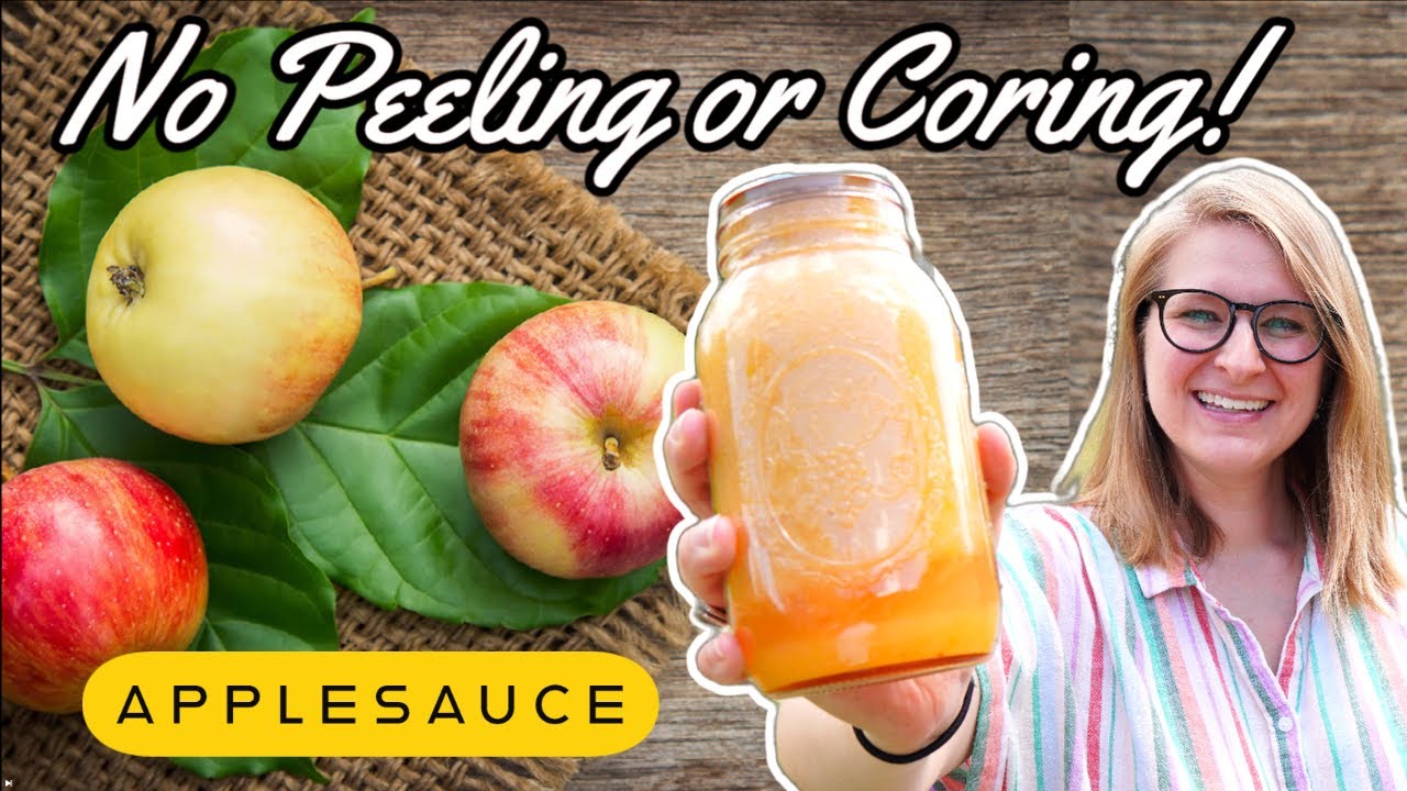 How To Make & Can Homemade Applesauce! Dining and Cooking