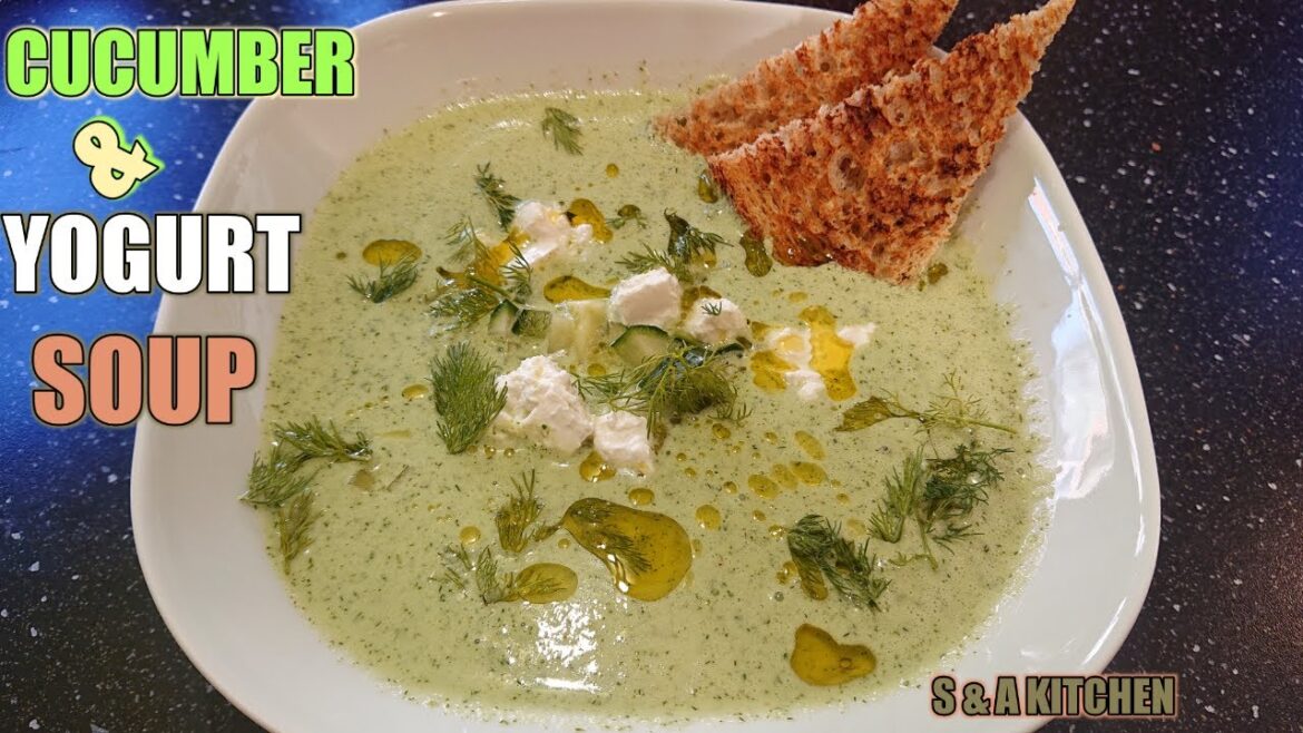 How To Make Cold Cucumber And Yogurt Soup How To Make Cold Cucumber And Yogurt Soup