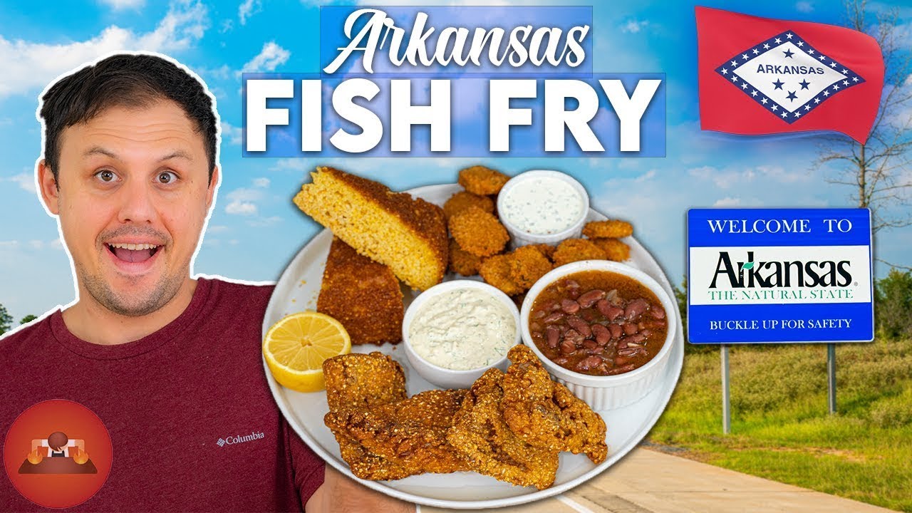 The Perfect Southern Fried Catfish Platter 50 States, 50 Plates