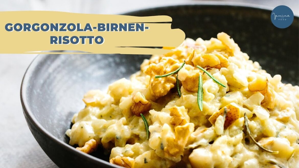 Gorgonzola-Birnen-Risotto Gorgonzola-Birnen-Risotto