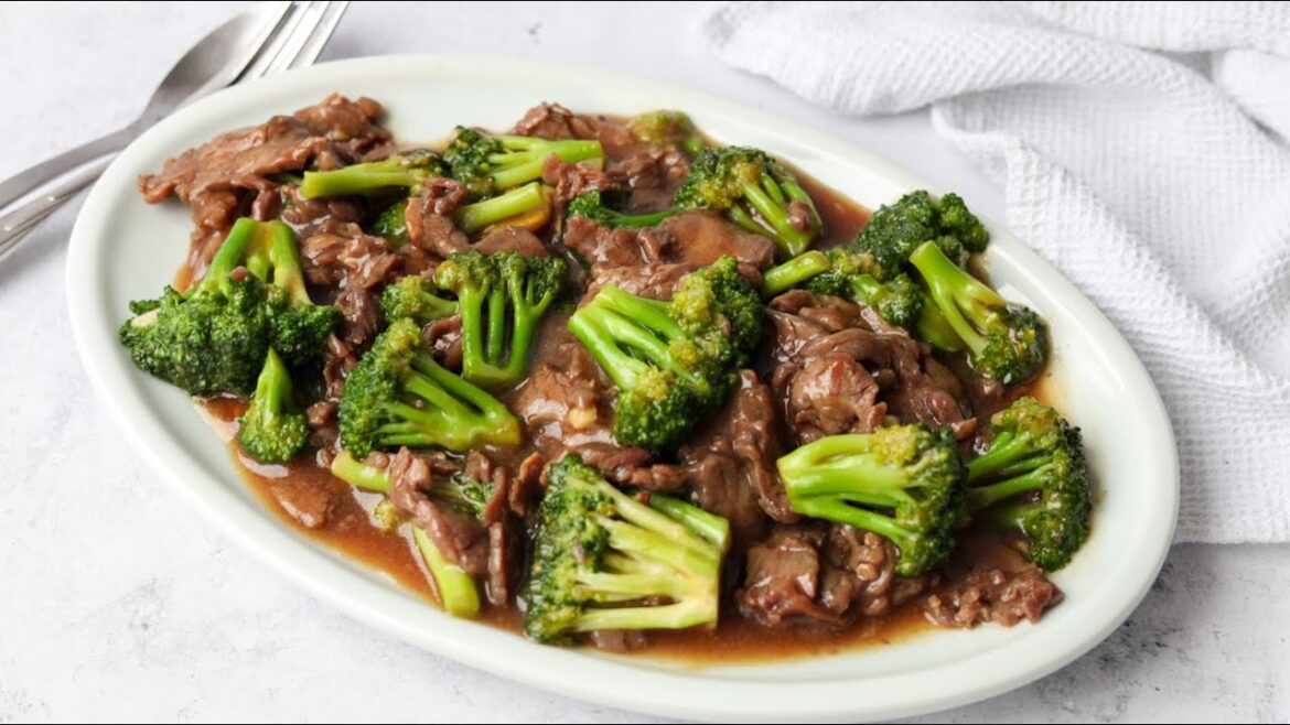 30-min. Delicious Chinese Beef and Broccoli Stir Fry