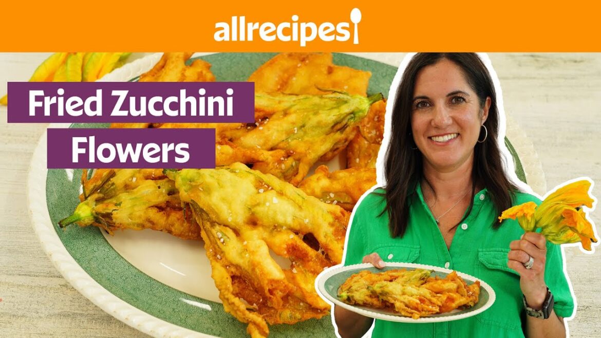 How to Make Fried Zucchini Flowers | Get Cookin’ | Allrecipes.com How to Make Fried Zucchini Flowers | Get Cookin' | Allrecipes.com