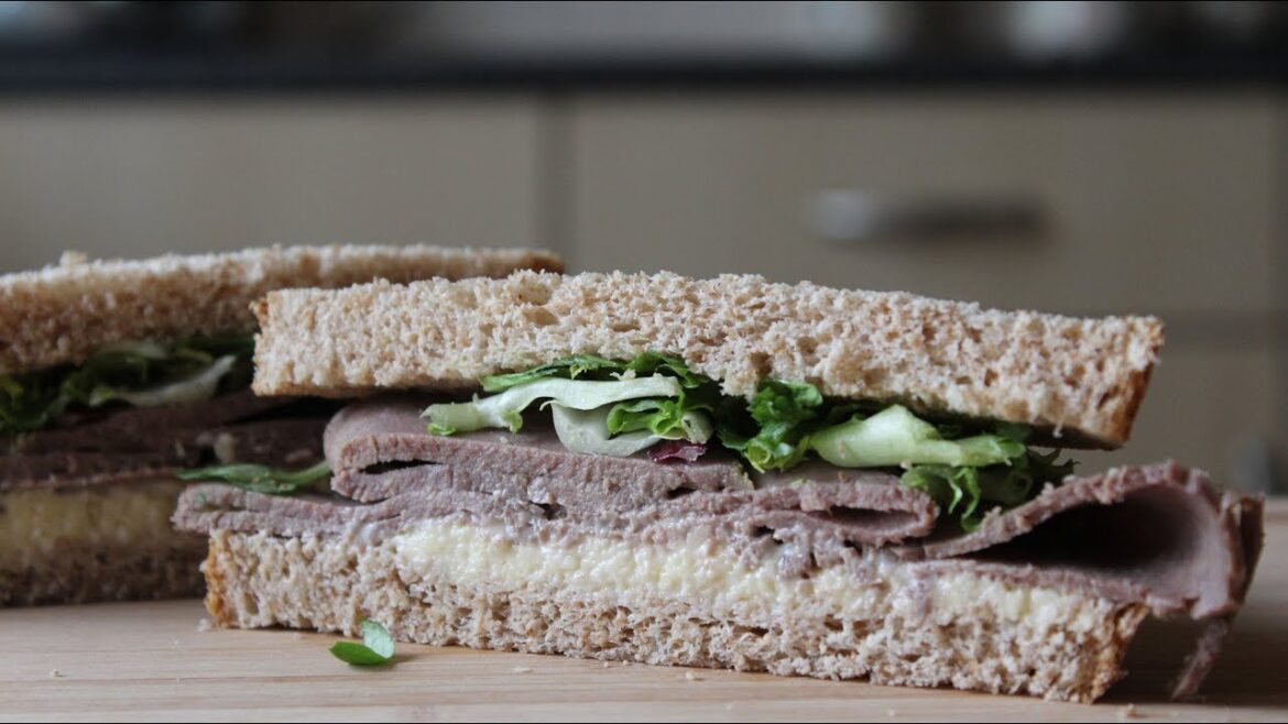 Beef & Cheesey Horseradish Sandwich Recipe
