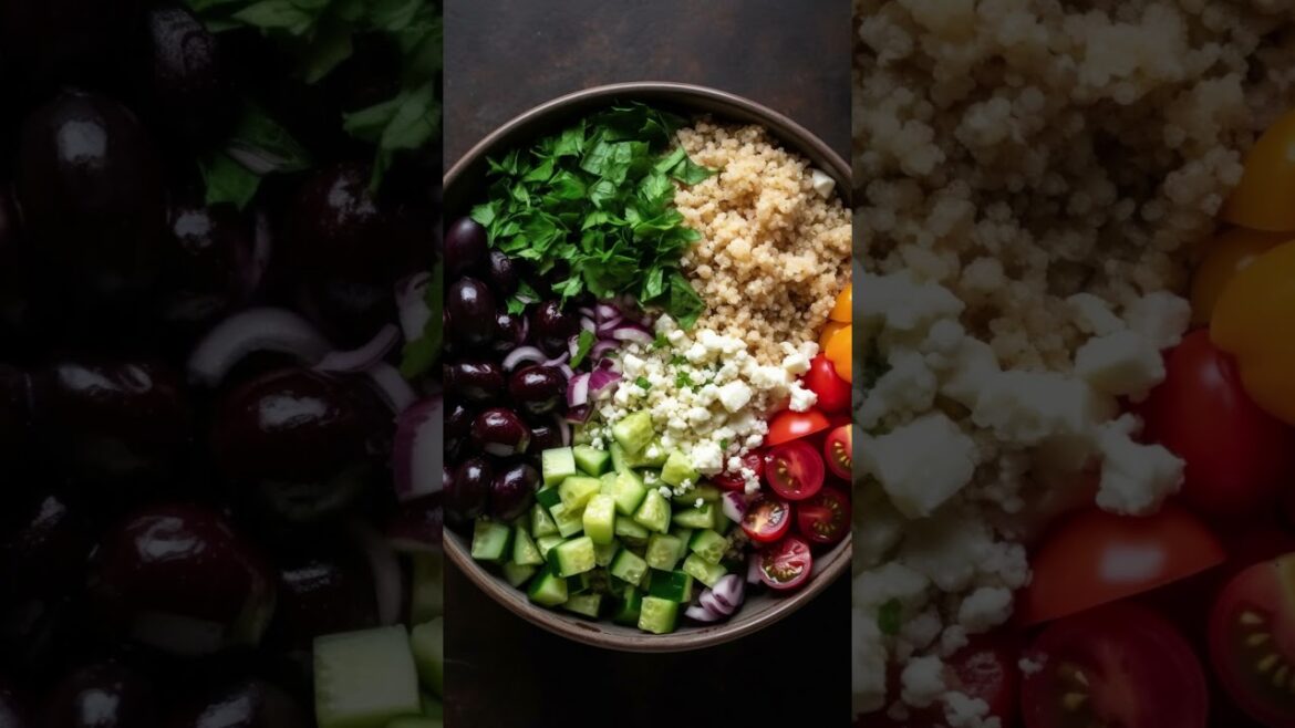 Easy Mediterranean Quinoa Salad