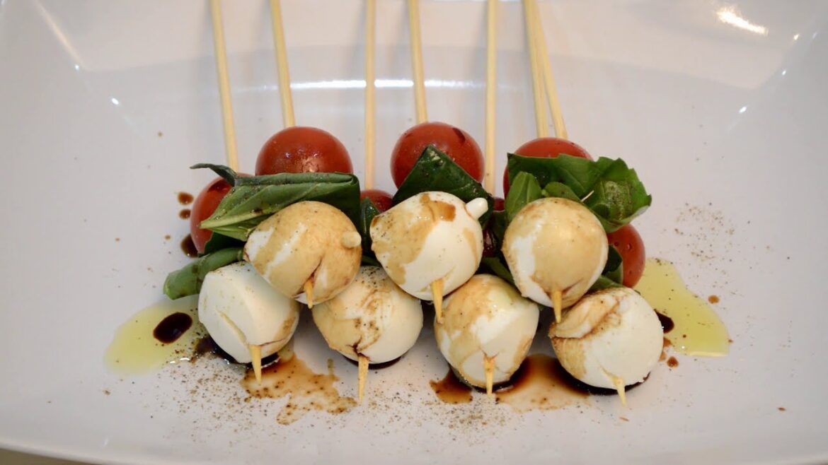 Insalata caprese skewers | Bread and Salt