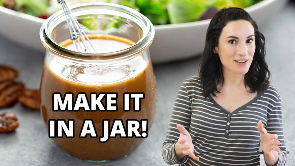 Homemade Balsamic Vinaigrette Dressing