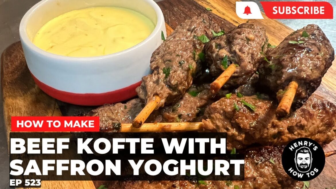 How To Make Beef Kofte With Saffron Yoghurt | Ep 523 How To Make Beef Kofte With Saffron Yoghurt | Ep 523
