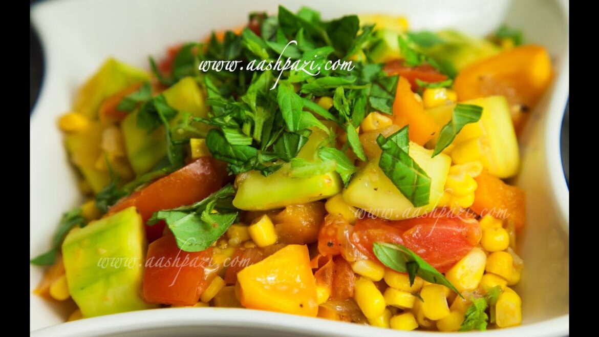 Hot Zucchini Salad Recipe