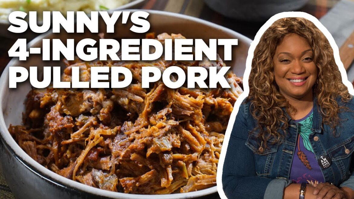Sunny Anderson’s Easy 4-Ingredient Pulled Pork | The Kitchen | Food Network Sunny Anderson's Easy 4-Ingredient Pulled Pork | The Kitchen | Food Network