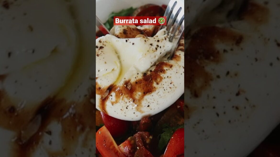Taste of Italy: How to Make a Perfect Tomato Salad with Burrata! Taste of Italy: How to Make a Perfect Tomato Salad with Burrata!