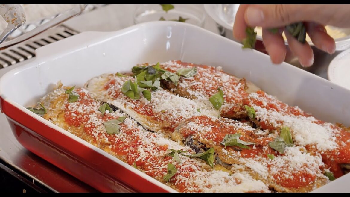 How to make Eggplant Parmesan | Cooking with Chef Anthony at Home How to make Eggplant Parmesan | Cooking with Chef Anthony at Home