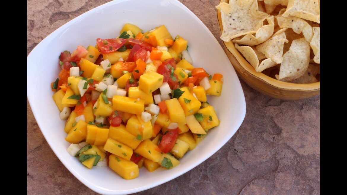 Mango Salsa Recipe With Tomato Cilantro Jicama And More Mango Salsa Recipe With Tomato Cilantro Jicama And More