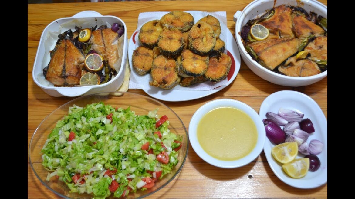 Palamut Balığı Üç Farklı Pişirme Tarifi ( Bonito Fish Recipe (3 different ways))