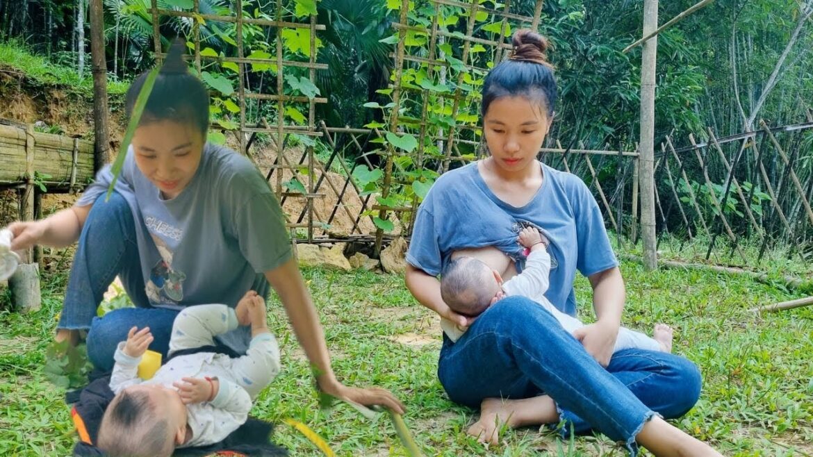 Vegetable gardening – Continue to inquire and look for the child’s parents | Ma Thi Tham Vegetable gardening - Continue to inquire and look for the child's parents | Ma Thi Tham