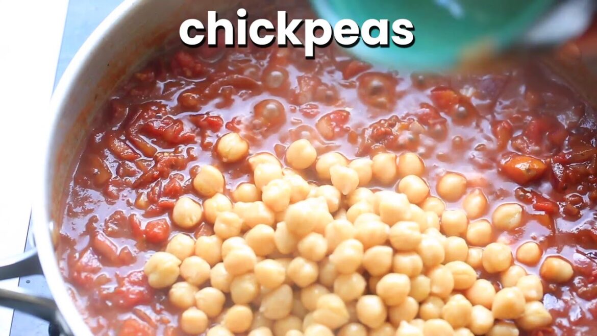 Mediterranean Chickpea Stew with Spinach & Feta