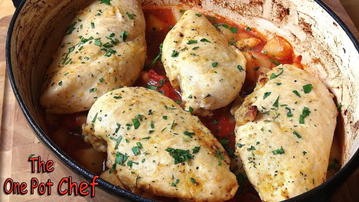 One Pot Moroccan Style Chicken | One Pot Chef