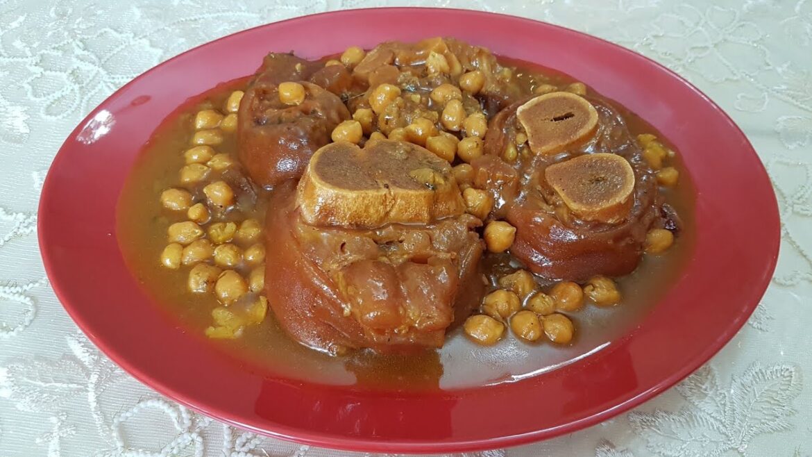 Moroccan Cow Feet Stew Recipe - FRAKECH