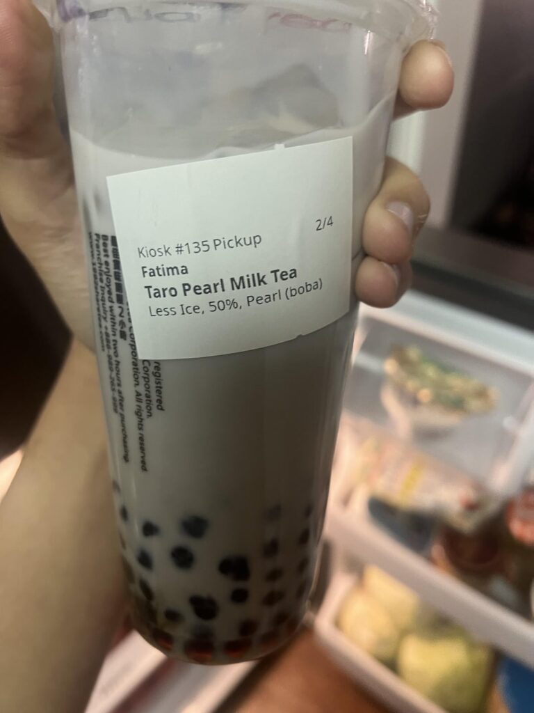 How many calories in these boba drinks?