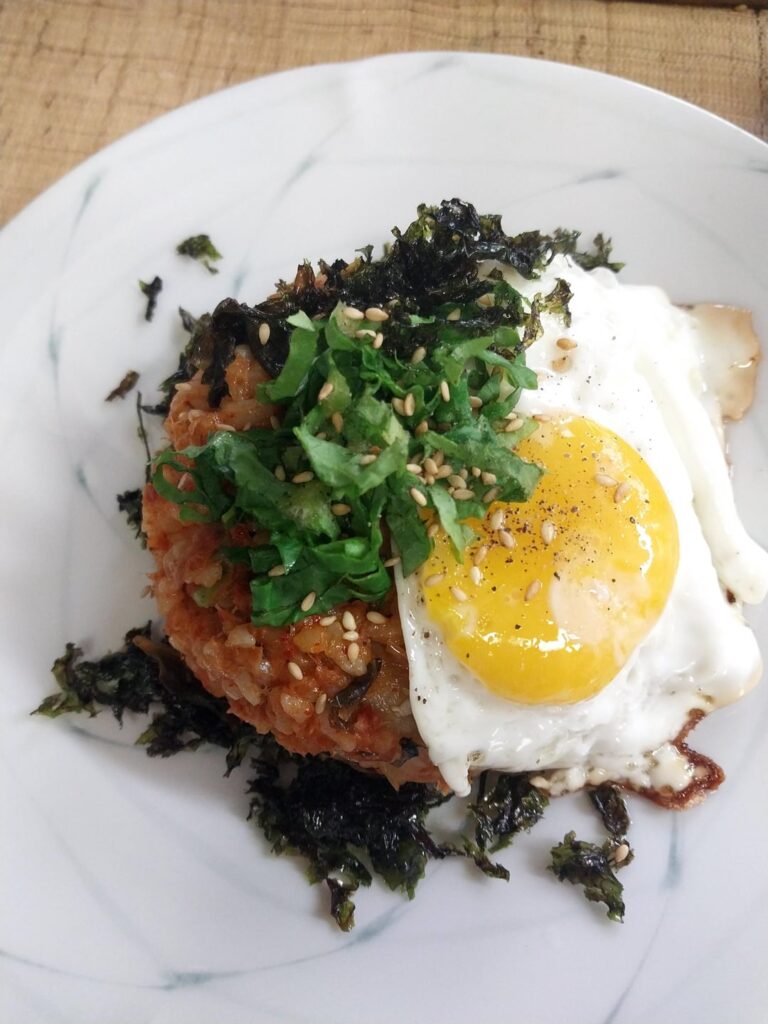 Tuna Kimchi Fried Rice and EomukTang