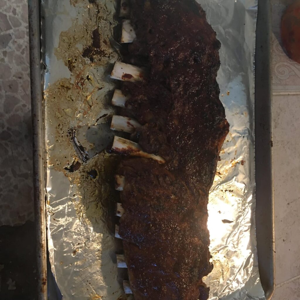 I made Korean BBQ Ribs!