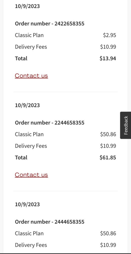 Does this mean I have 4 boxes coming???