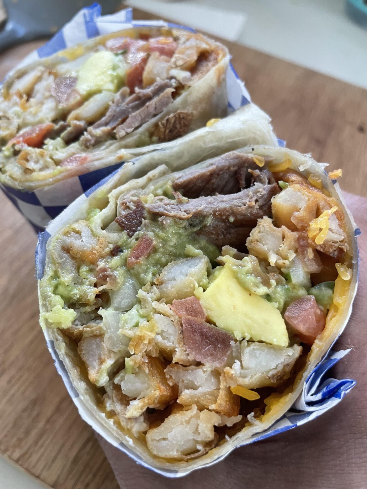 For the San Diego transplants: California Burrito from Somos Oaxaca in Mid City / Arlington Heights