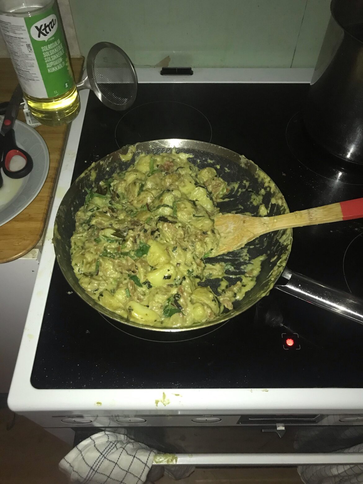 We improvised (follow up post)