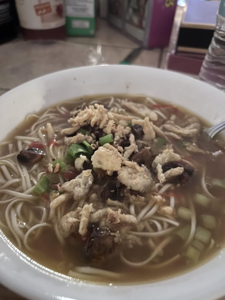 Vegan mushroom & soy Raman