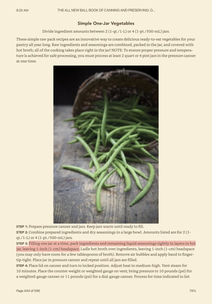 Tested Recipe for Raw-Packed Potatoes