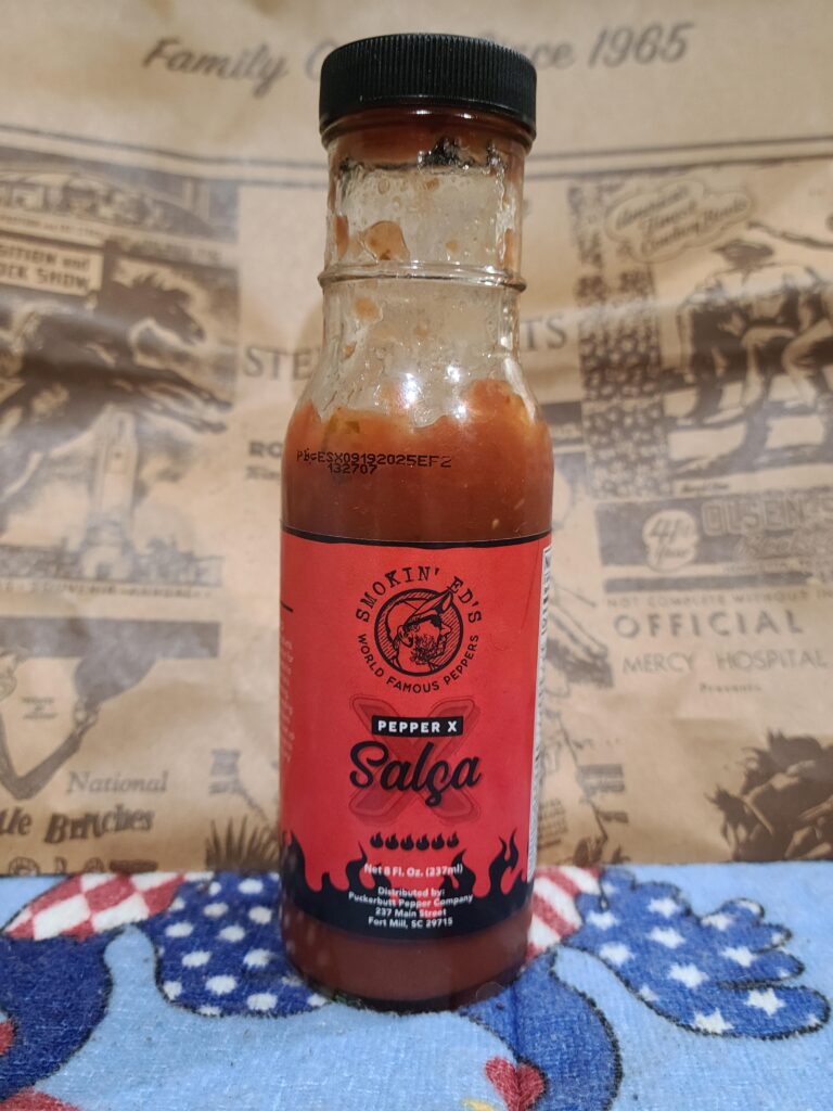 I tried: Puckerbutts Pepper X Salsa