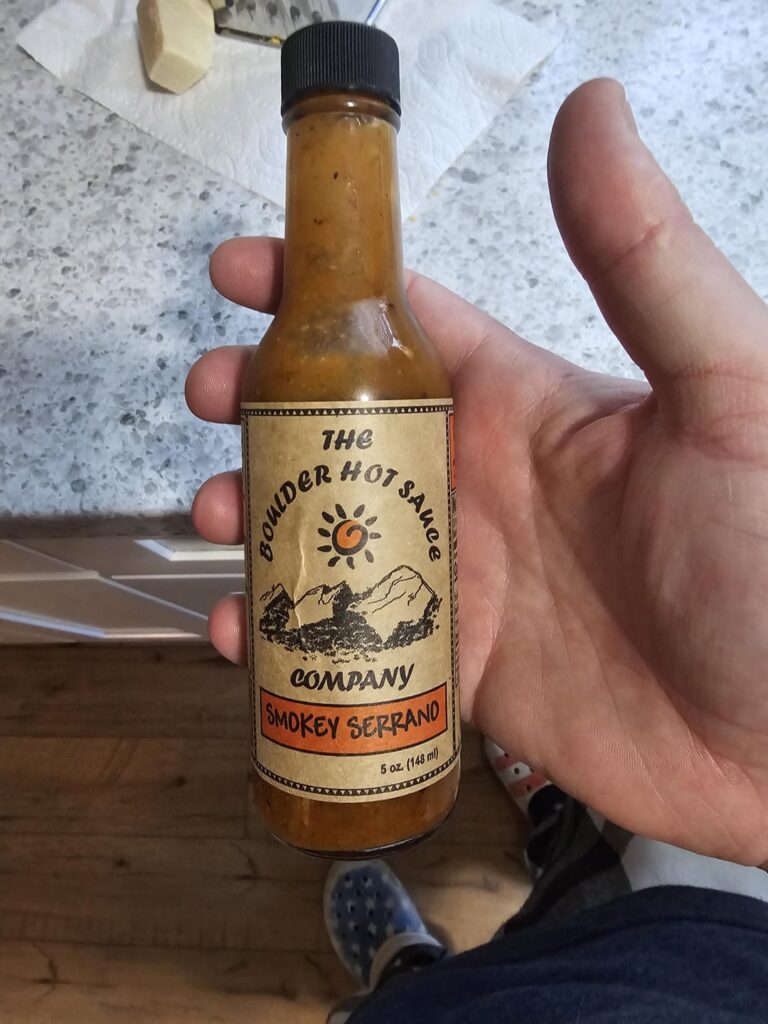 This bad boy isn't very hot but man is the flavor incredible