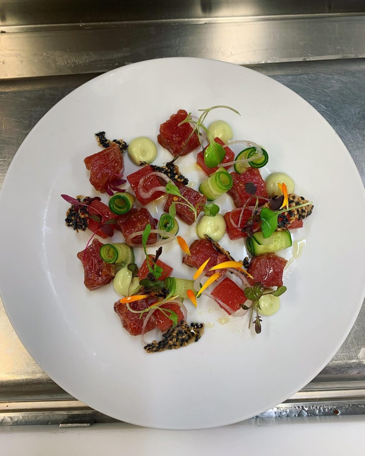 Tuna/Watermelon/Avocado/Sesame