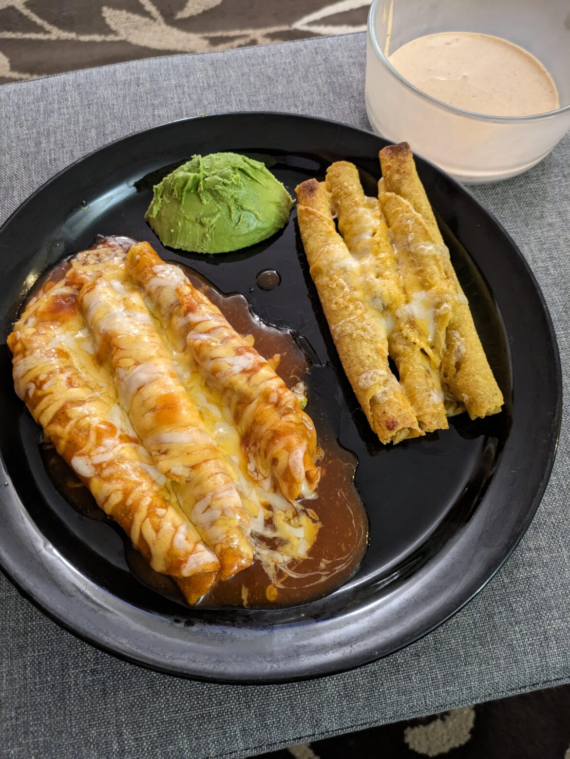 Frozen taquitos, 2 ways...