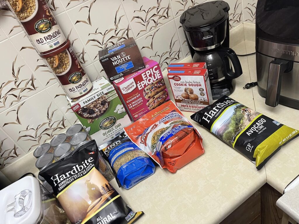 Liquidation centre dry food haul! $84 ; would have been approx $225 in Alberta Canada ( compared with my regular grocery store Superstore)