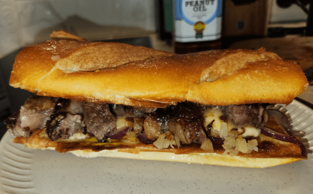 [Homemade] Philly Cheesesteak