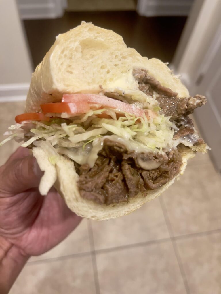 Steak sandwich