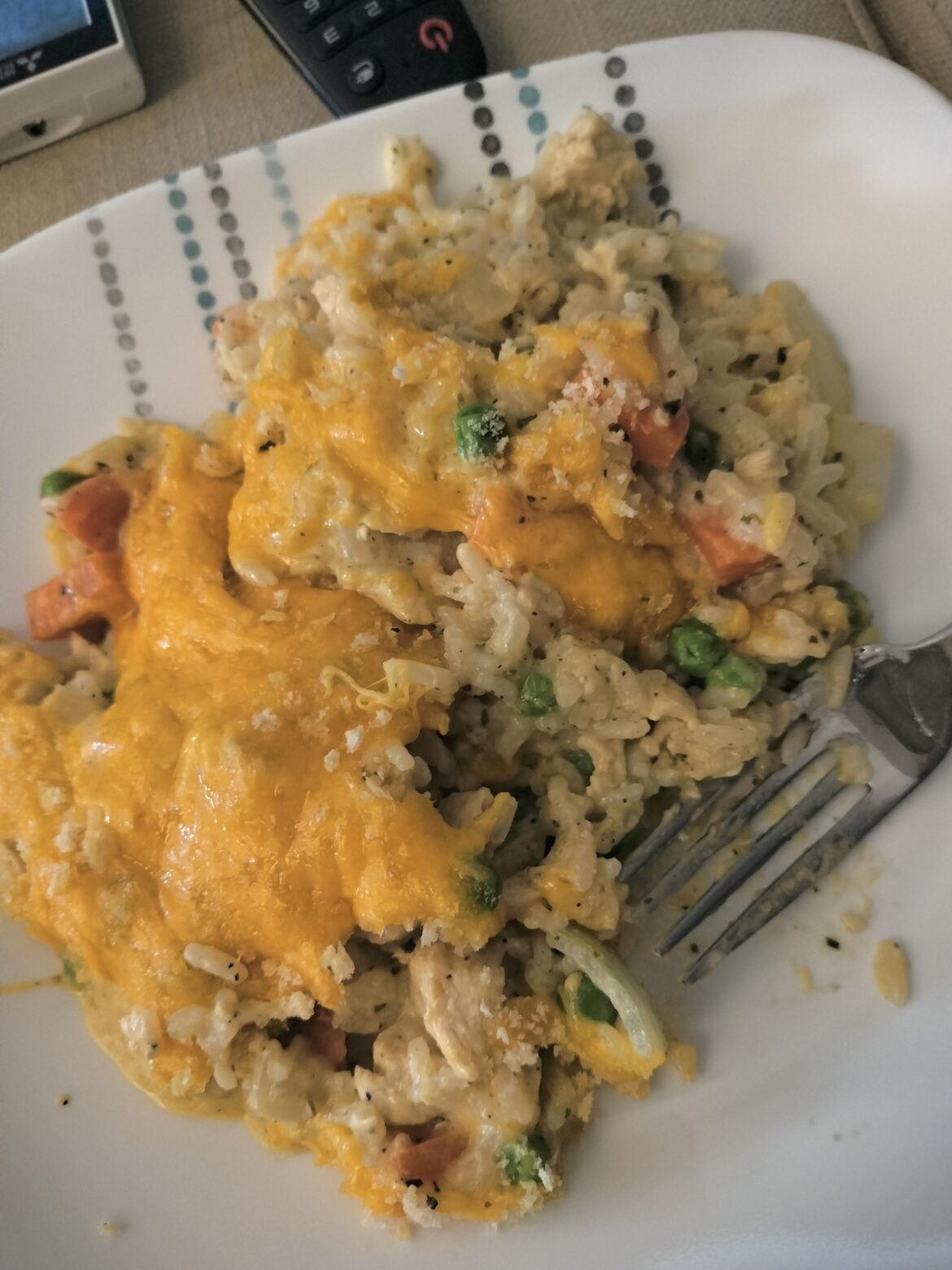 Chicken rice casserole 10/10