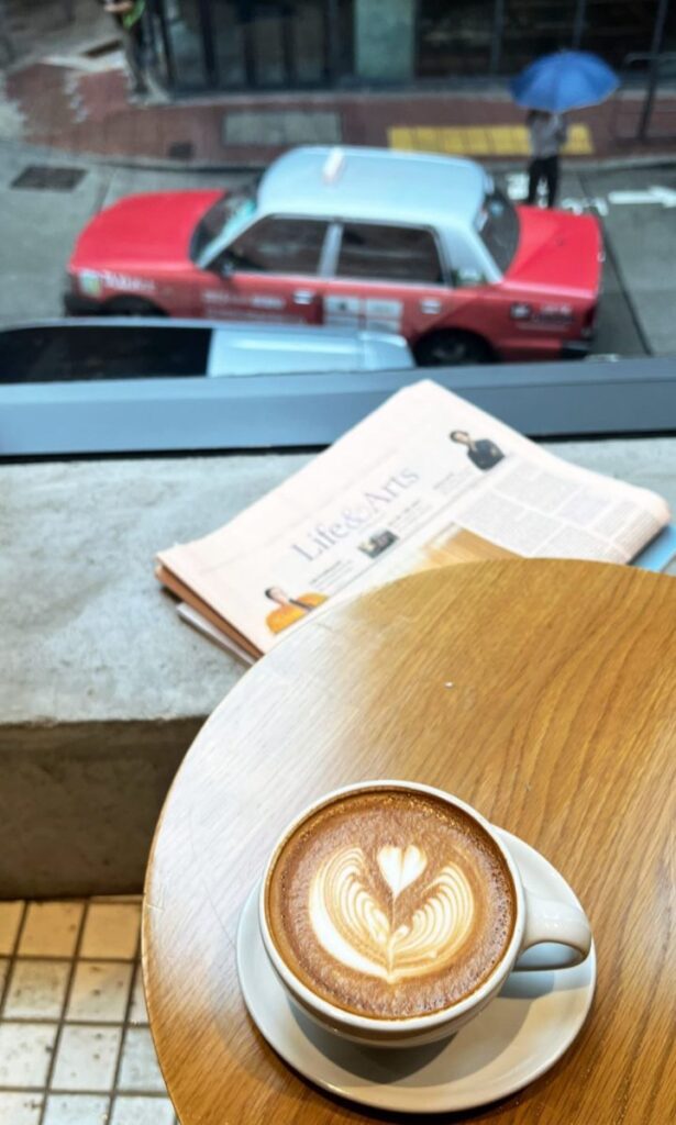 Blue Bottle Cafe in Hong Kong