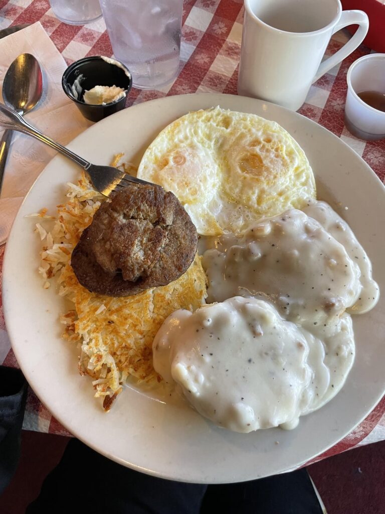 This giant breakfast I ate today (Total contents in description) This giant breakfast I ate today (Total contents in description)