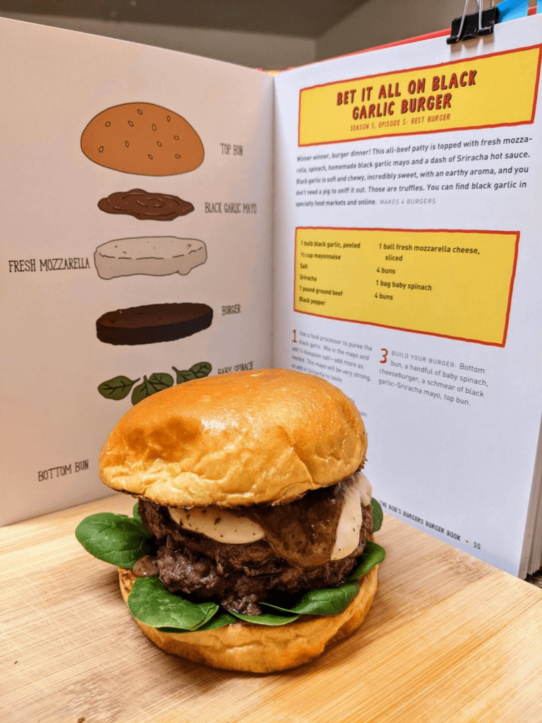 Bet It All On Black Garlic Burger