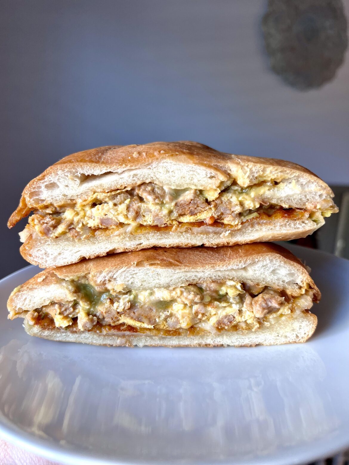 Chorizo Breakfast Torta [Homemade]