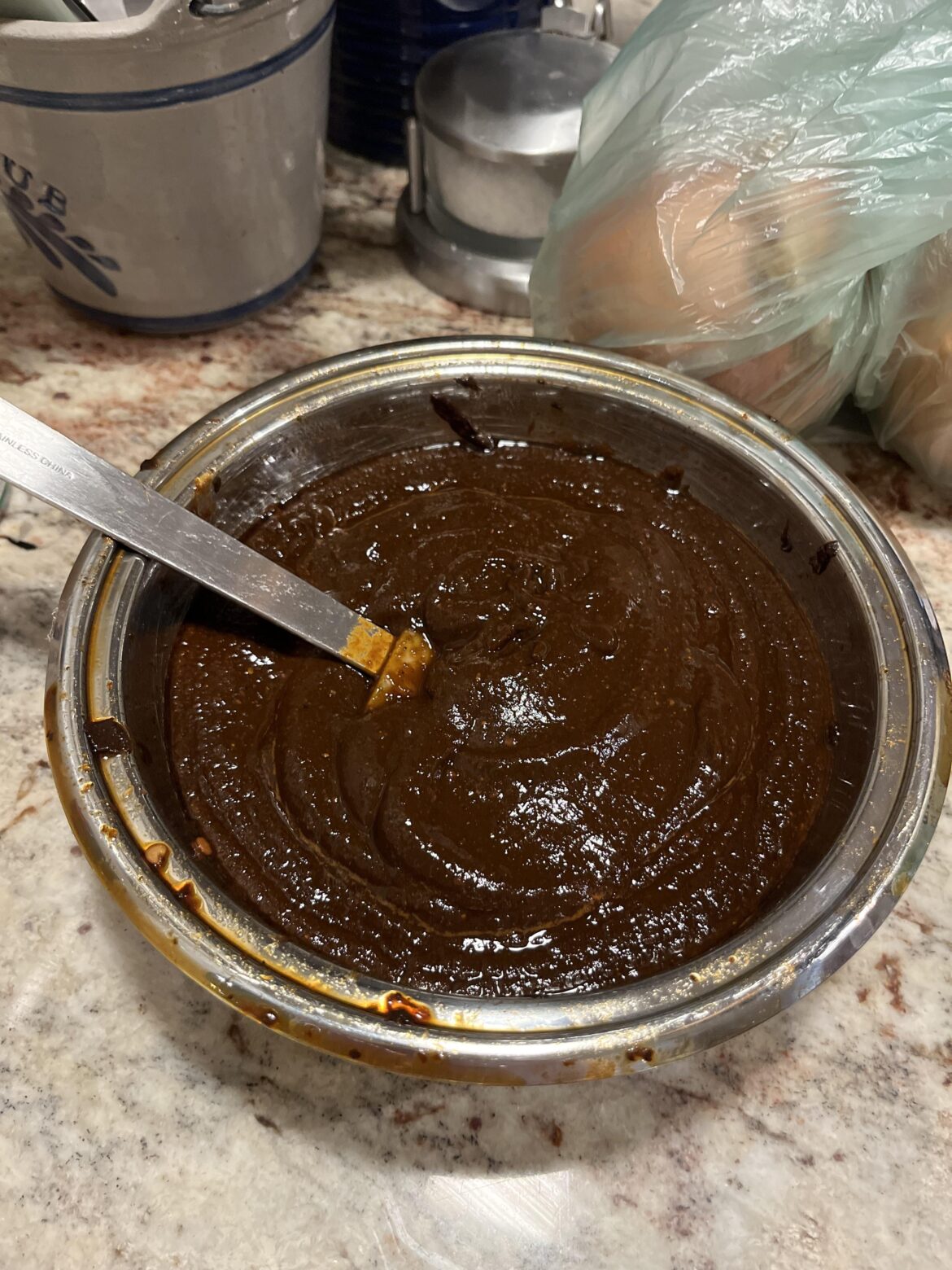 Chili paste ready for Real Texas Chili Con Carne. Chili paste ready for Real Texas Chili Con Carne.