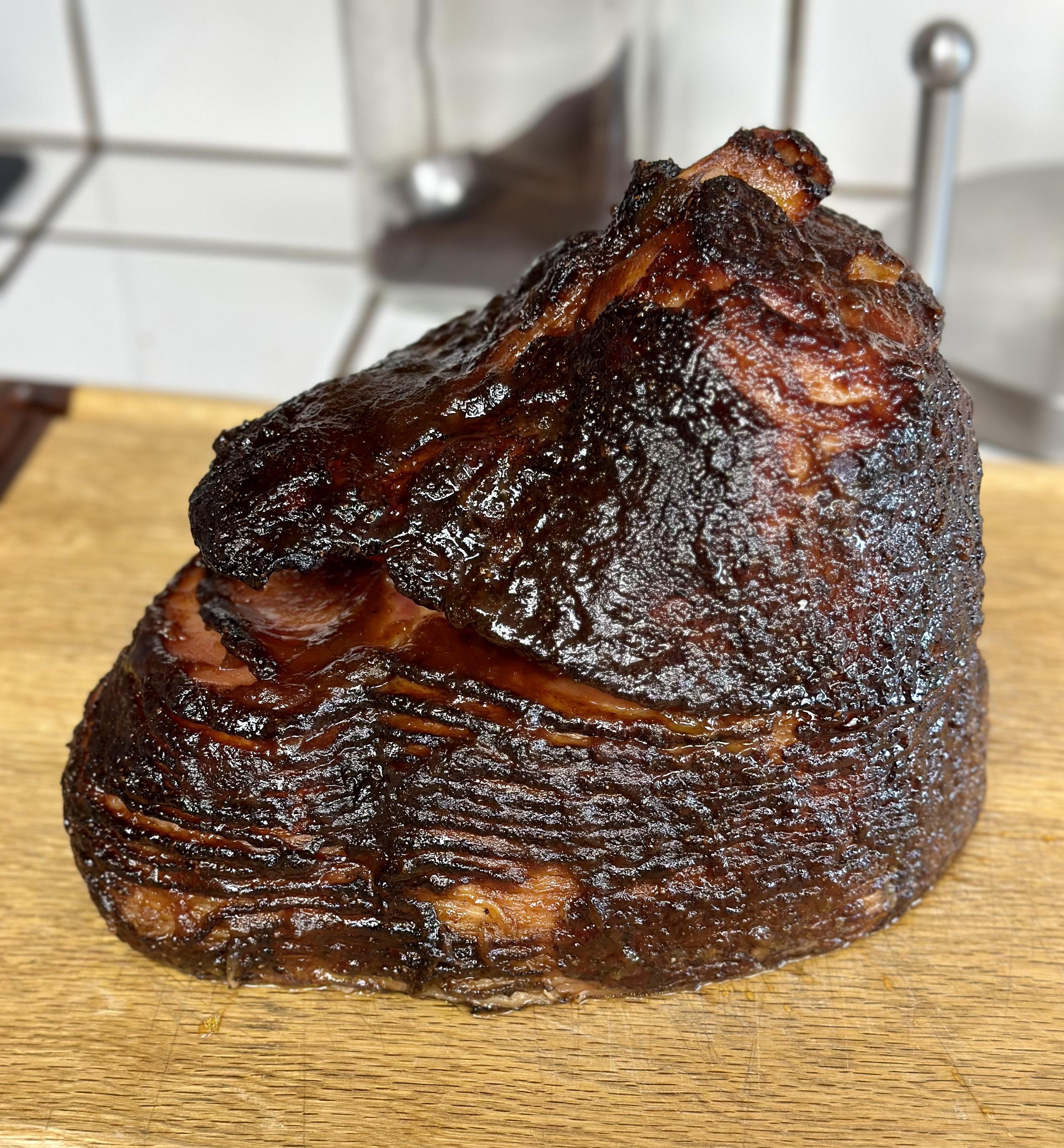 Pineapple bourbon glazed ham…Thanksgiving ready Dining and Cooking