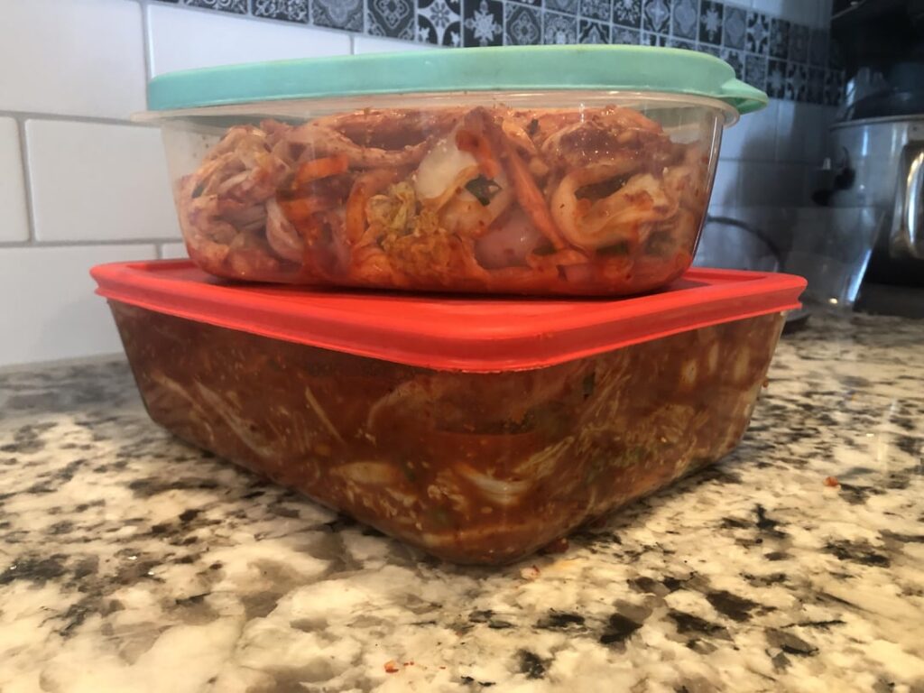 I made kimchi!!