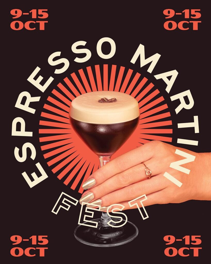 It's once again Mr. Black’s Espresso Martini week/fest starting Monday through the following weekend