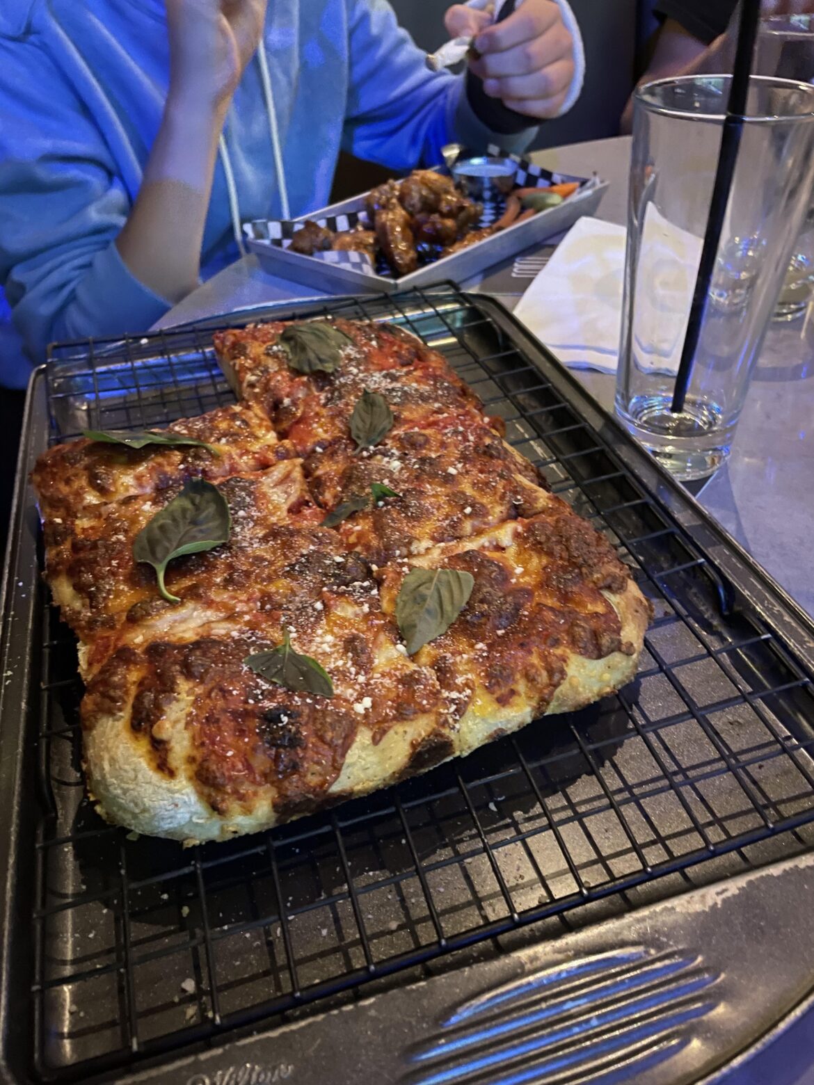 My cousin’s cheese pizza