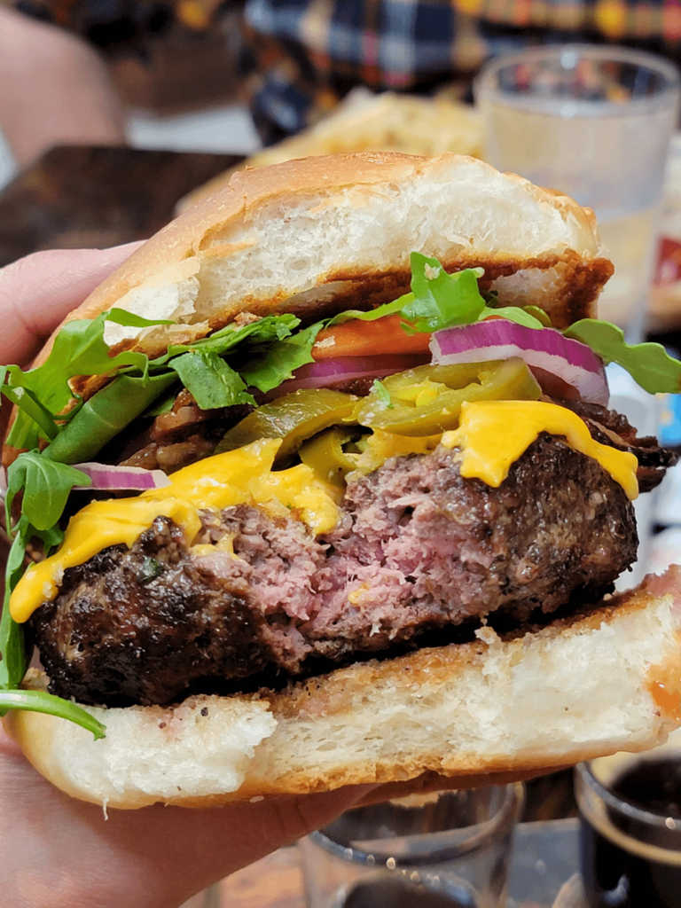 Bishop Burger at St. Arnold's Brewery, Houston TX
