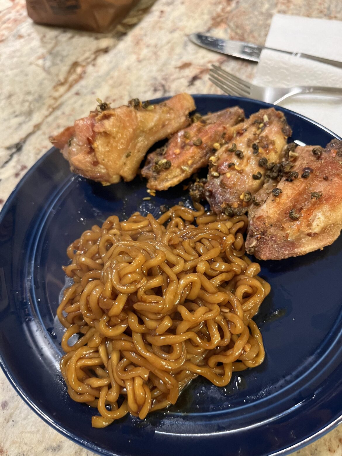 Hot and Numbing Xi'an-Style Oven-Fried Chicken Wings