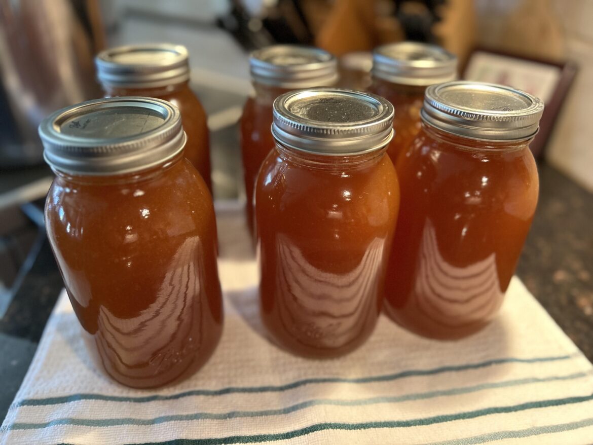 Chicken broth success