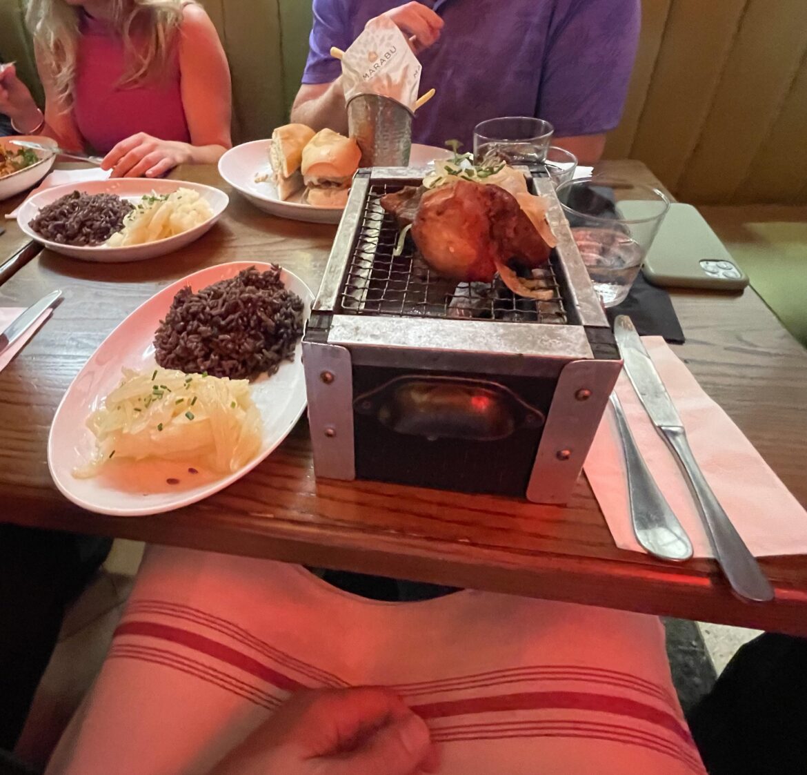 They gave me a grill